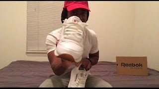 How To Lace Reebok Classics [upl. by Naicad]