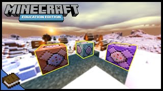 Command Blocks  MINECRAFT EDUCATION [upl. by Nodanrb114]