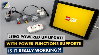 LEGO Powered Up app with Power Functions and remote support Too good to be true [upl. by Rann833]