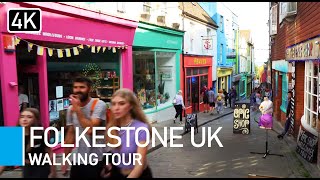 Folkestone UK Walking Tour  Best Places to Visit in the UK [upl. by Etac]