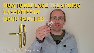 How To Replace The Spring Cassettes In Door Handles [upl. by Suilenrac782]