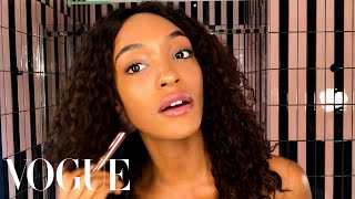 Jourdan Dunn Reveals the Secret Behind Her Model Glow  Beauty Secrets  Vogue [upl. by Pittman931]