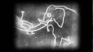 Fantasmagorie 1908 First Cartoon Ever [upl. by Ahtabbat]