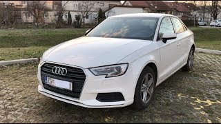 Audi A3 Sedan 2018 review amp quick test drive in 4K [upl. by Retsof]