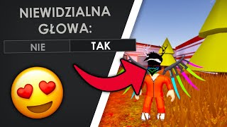 JAK MIEĆ NIEWIDZIALNĄ GŁOWĘ ZA DARMO  ROBLOX PORADNIK [upl. by Esinel21]