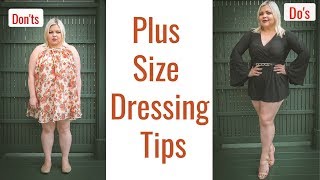 Style guide for plus size  Dressing tips Dos and Donts UPDATED 2019 [upl. by Medor]