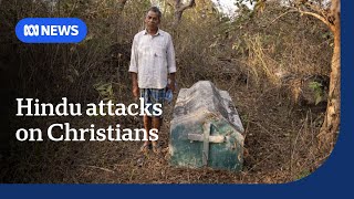 Hindu nationalists block Christian funerals in India  ABC NEWS [upl. by Shandeigh]