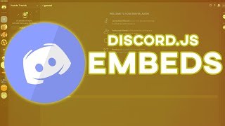 Make Your Own Discord Bot  Embeds NEW 2019 [upl. by Kinelski]