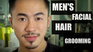 MENS FACIAL HAIR GROOMING ASIAN MEN EDITION  ROSS KWAN [upl. by Linneman]