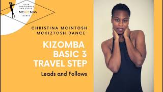 How to dance Kizomba  Basic 3 Step  Lead and Follow [upl. by Namyh208]