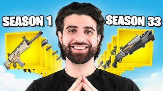 Ranking the BEST Weapon from EVERY Fortnite Season [upl. by Mcneil]