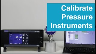 How to Calibrate Pressure Instruments [upl. by Orteip771]