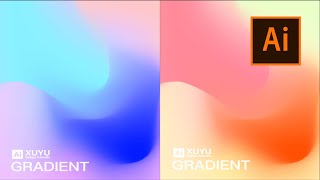 Adobe Illustrator Tutorial  How To Create Mesh Gradient With Adobe Illustrator [upl. by Prince183]