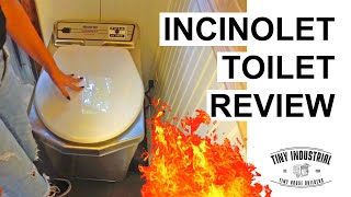 Tiny House Incinerating Toilet  The Incinolet Review [upl. by Jessika]