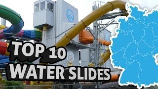 TOP10 Die extremsten Wasserrutschen Deutschlands  Germanys most extreme water slides [upl. by Jann]