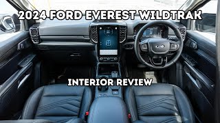 2024 Ford Everest Wildtrak  Interior Review [upl. by Whitten675]