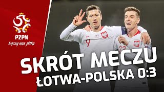 OBSZERNY SKRÓT meczu ŁOTWA – POLSKA 03 [upl. by Dibb]