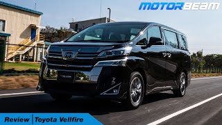 Toyota Vellfire Review  Costs 3 Innovas  MotorBeam [upl. by Dimitri742]