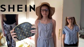 SHEIN young girls try on haul [upl. by Zebapda423]