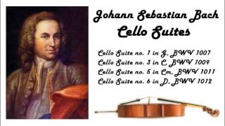 Johann Sebastian Bach  Cello suites in 432 Hz great for reading or studying [upl. by Kauppi]