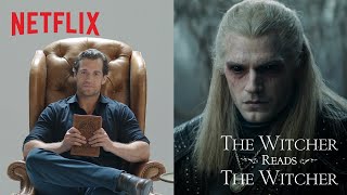 Henry Cavill Reads The Witcher  Netflix [upl. by Adnohsar]