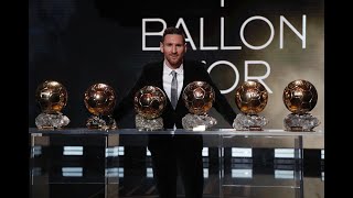 Leo Messi sixtime Ballon dOr winner [upl. by Huai]