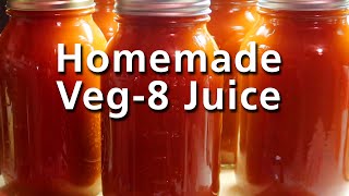 Homemade Vegetable JUICE V8®style from the Garden [upl. by Jessee583]