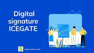 Digital Signature for ICEGATE Class 3 DSC for IceGate [upl. by Acinomad779]