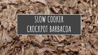 BARBACOA  EASY CROCKPOT VERSION [upl. by Cardwell784]