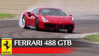 Ferrari 488 GTB  Full attack mode on the “home track” of Fiorano [upl. by Gerladina186]