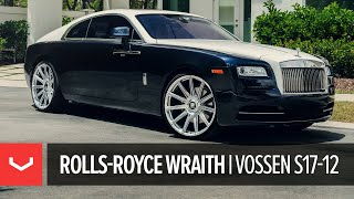 Twotone RollsRoyce Wraith  Vossen Forged S1712 [upl. by Rehotsirhc]