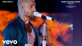 Maluma  Hawái Live From Michelob ULTRA Pure Golden Hour Sessions [upl. by Atinaujnas]