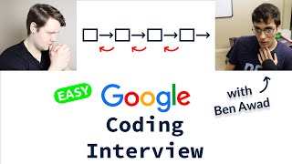 Easy Google Coding Interview With Ben Awad [upl. by Clea]