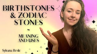 Birthstones and Zodiac Stones Meaning Uses and Origins [upl. by Nolrac]