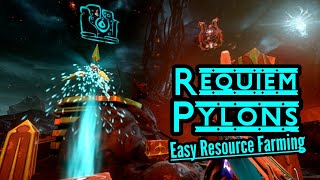 Requiem Obelisks Reactive Crystal Guide  Warframe Heart of Deimos Resource Farming Guide [upl. by Debbra]