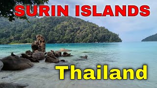 Surin Islands SCUBA Diving amp Snorkeling Paradise in Thailand National Park [upl. by Nosreffej]