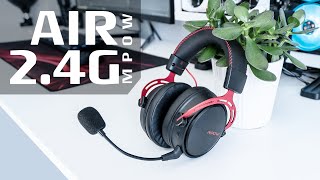 MPOW Air 24G Wireless Gaming Headset Review and Mic Test [upl. by Anaitsirhc315]