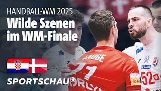 Kroatien  Dänemark Highlights  HandballWM 2025  Sportschau [upl. by Ichabod]