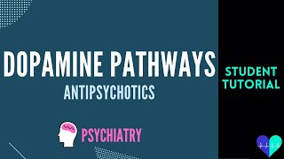 Antipsychotics amp Dopamine Pathways  Medical Tutorial [upl. by Nipha]