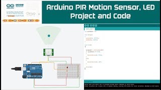 PIR Sensor Arduino Project  Motion Detector Arduino UNO  PIR Sensor Light Arduino [upl. by Atram]