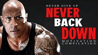 Best Motivational Speech Compilation EVER 6  NEVER BACK DOWN  30Minute Motivation Video [upl. by Yemrots785]