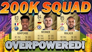 OVERPOWERED 200K SQUAD BUILDER  FIFA 22 Ultimate Team [upl. by Licna]