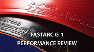 Nittaku Fastarc G1 performance review [upl. by Lambrecht338]