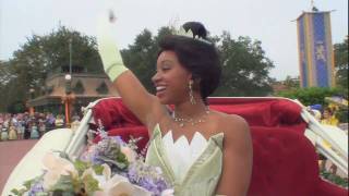 Tiana at WDW  Ceremony Tianas Showboat Jubilee and More [upl. by Cordula]