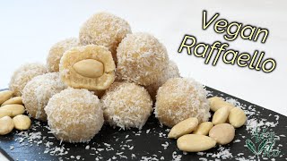 Vegan Raffaello Bonbons  Only 5 Ingredients [upl. by Ammadis]