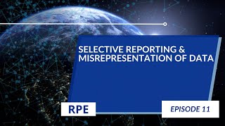 Selective Reporting amp Misrepresentation of Data  Episode 11  Research Ethics [upl. by Man75]