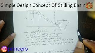 Design concepts of Stilling BasinNepali Hydropower Engineering  Part1 Hydrolic jump problem [upl. by Leontina]