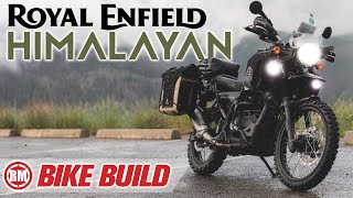 Royal Enfield Himalayan Adventure Bike Build [upl. by Sibeal]