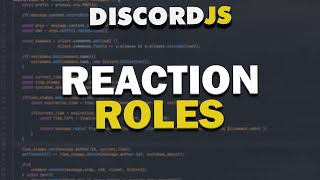 Code Your Own Discord Bot  Reaction Roles 2021 [upl. by Aicul]