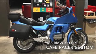 1985 BMW K100RT Cafe Racer Custom Build Compilation [upl. by Nillor]